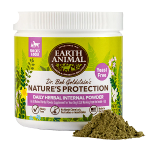 Earth Animal Nature s Protection™ Flea & Tick Daily Herbal Internal Powder - Yeast Free For Cheap