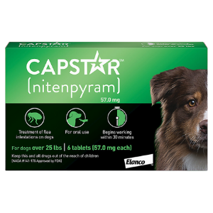 Capstar Flea Tablet for Dogs Over 25 lbs 6ct For Discount