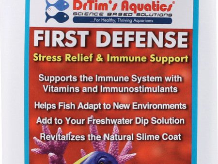 Dr. Tim s Aquatics Llc. - First Defense Saltwater Aquarium Solution Online Sale