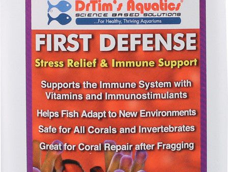 Dr. Tim s Aquatics Llc. - First Defense Reef Aquarium Solution Discount