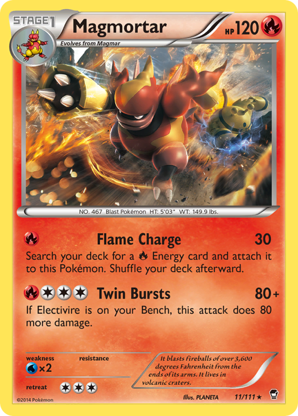 Magmortar (11 111) [XY: Furious Fists] For Cheap