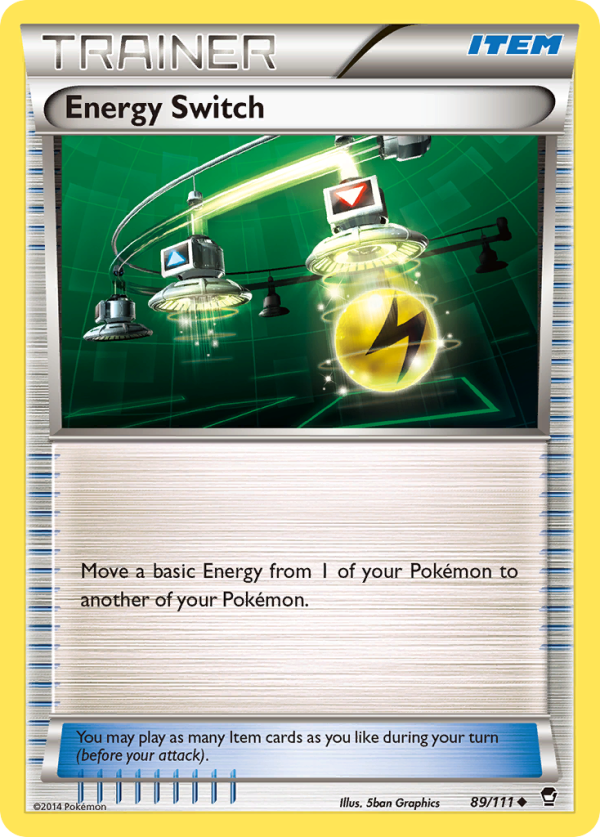 Energy Switch (89 111) [XY: Furious Fists] For Cheap