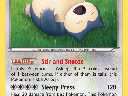 Snorlax (58 83) [XY: Generations] on Sale