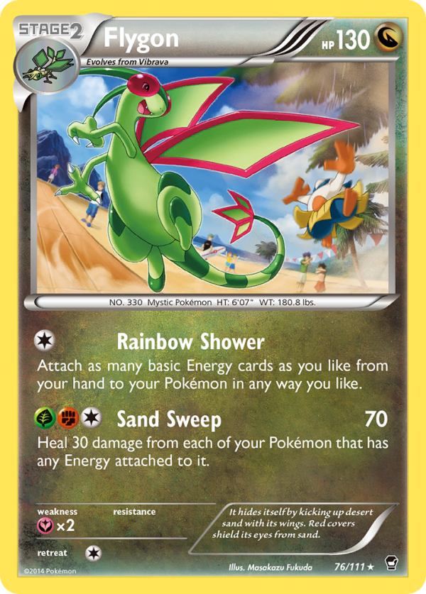 Flygon (76 111) [XY: Furious Fists] Fashion