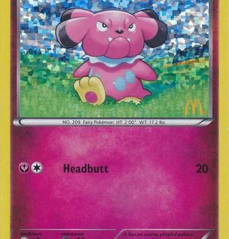 Snubbull (8 12) [McDonald s Promos: 2014 Collection] on Sale