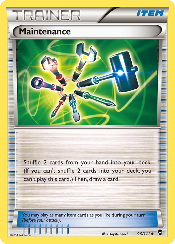 Maintenance (96 111) [XY: Furious Fists] Online