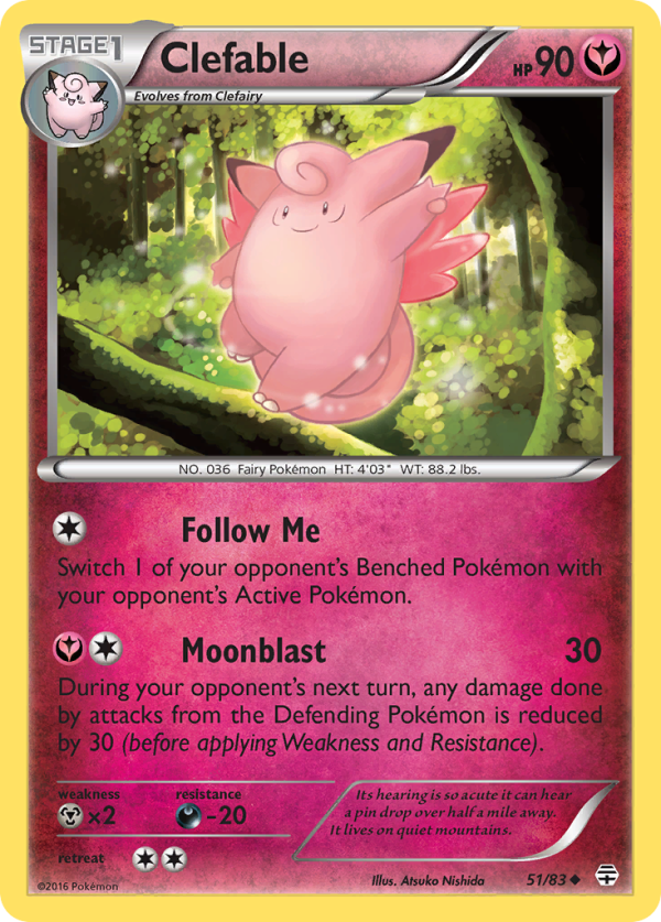 Clefable (51 83) [XY: Generations] Hot on Sale