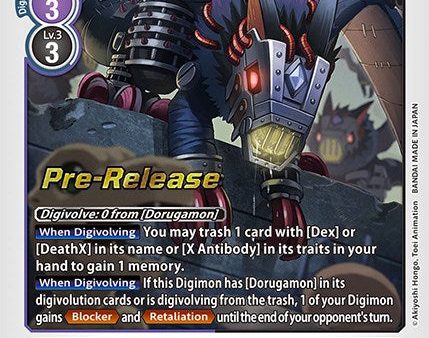 DexDorugamon [BT9-075] [X Record Pre-Release Promos] Sale