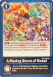 A Blazing Storm of Metal! [BT5-103] [Battle of Omni Pre-Release Promos] For Sale