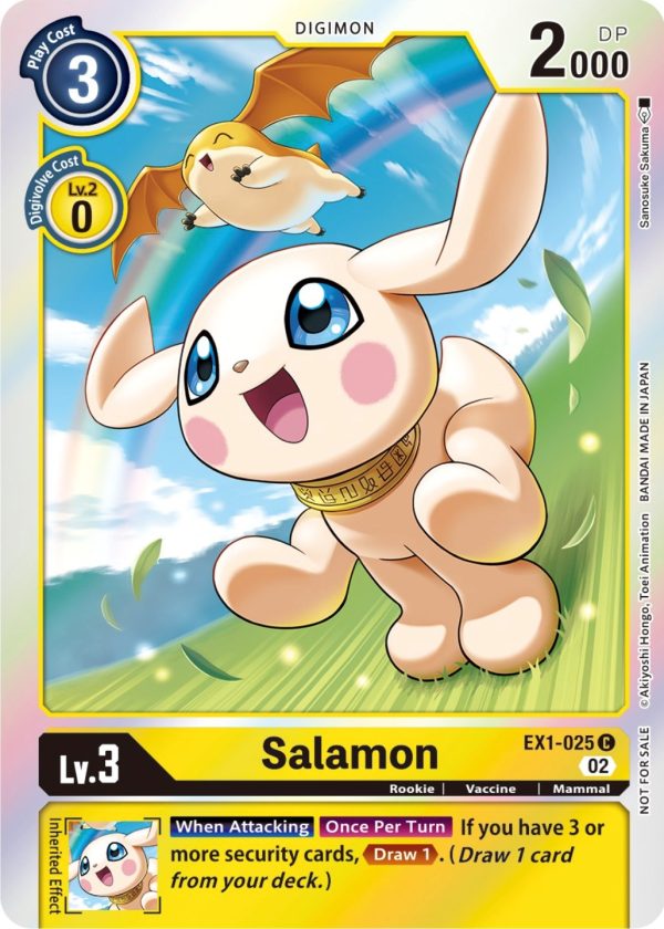 Salamon [EX1-025] (Official Tournament Pack Vol. 7) [Classic Collection Promos] Sale